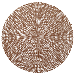 Набор салфеток 4шт 38см оранжевый ПВХ E010085 000000000001191553