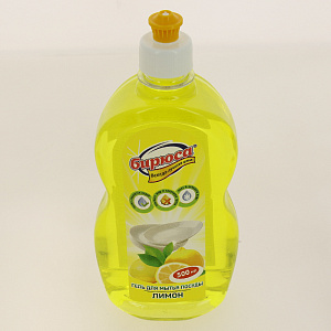 ГЕЛЬ для мытья посуды Бирюса Лимон 500мл фл 472 000000000001198982
