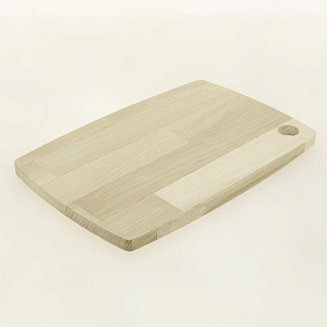 Доска разделочная 30х20см FACKELMANN с кровостоком и боковым отверстием бук 000000000001206988