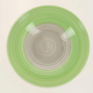 Салатник 23см/2,3л ELRINGTON АЭРОГРАФ зелёный керамика 000000000001205664