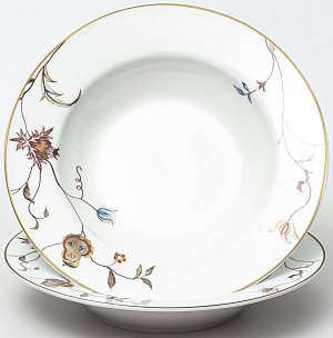 Набор тарелок суповых 2шт 21см BALSFORD Латона Персия подарочная упаковка фарфор 000000000001204609