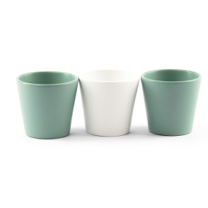 Набор горшков для кактуса 3шт VIAPOT мини mix керамика 000000000001206511