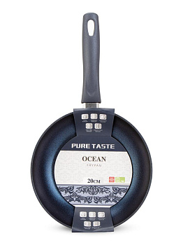 Сковорода 20см PURE TASTE OCEAN ручка soft touch антипригарное покрытие алюминий 000000000001230013