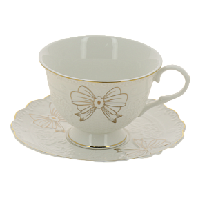 Пара чайная 220мл/блюдце BALSFORD Грация Эфира подарочная упаковка фарфор 000000000001193991