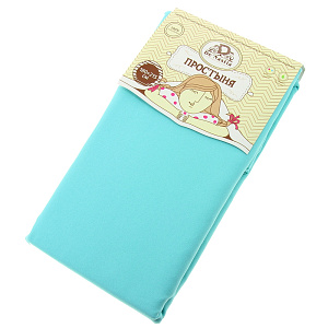 Простыня ДеНастия, 180х215 см, микрофибра 000000000001109597