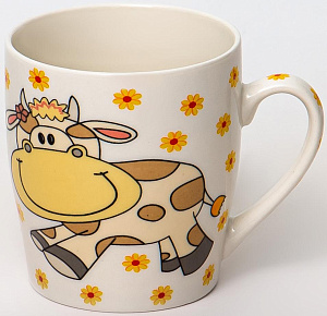 Кружка фарфор 270мл МИКС 3 декора ПОЗИТИВ OLAFF 200-08009 000000000001202082