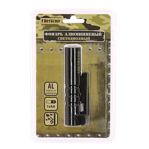 Светодиодный алюминиевый фонарь Boyscout, 9.5х2 см 000000000001141527