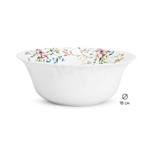 Салатник 18см/800мл FARFORELLE Цветущий луг стеклокерамика 000000000001219893