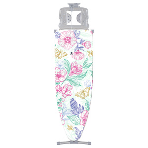 Доска гладильная 122х40см НИКА 9 в ассортименте металл/хлопок 000000000001222386