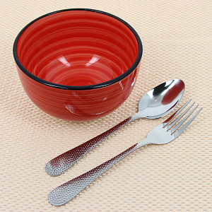 Салатник Красный Matissa, 14 см 000000000001115854