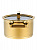 Кастрюля 6л 24x13,5см DE'NASTIA крышка PVD золотое покрытие нержавеющая сталь 000000000001217917