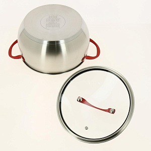Кастрюля Cristelle Soft Red, объем 2,5 л, код  Cr2235 000000000001187657