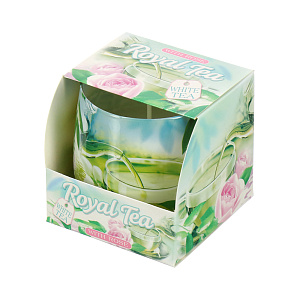 Ароматизированная свеча в стакане Королевский чай Bartek, 80?75 см 000000000001143868