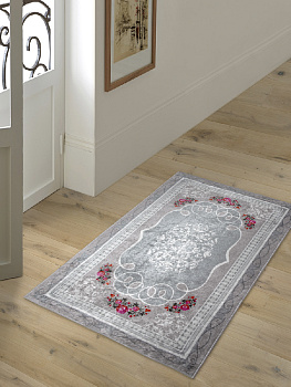 Ковр 60х90 100%пэ сер M000060 Тур узор2 000000000001187180