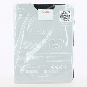 Колготки женские 40ден р.3 ALLURE Перл nero 000000000001197433