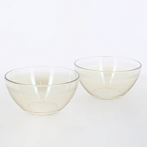 Набор салатников 2шт 16см ПРОМСИЗ Флирт стекло 000000000001202224