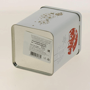 Бaнка Металличеcкая Новогодняя красная 0,86л из лакированной и литoгрaфиpoвaннoй жеcти с откидной крышкой, для пищевых продуктов.П87 000000000001192883