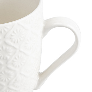 Кружка 450мл ORNAMENT белая керамика 000000000001220185