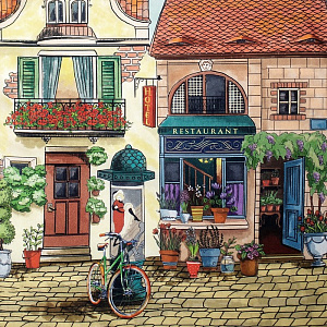 Полотенце кухонное "Этель" Bon Appetit 40х73 см 100% хл, саржа190 гр/м2  3184272 000000000001185433