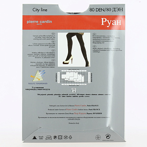 Колготки женские 80ден фумо2 PIERRE CARDIN Руан 000000000001148141