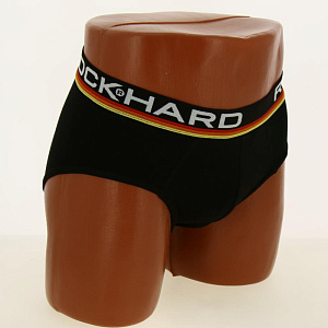 Трусы мужские слипы Rockhard BRIEFS M черный 95%хлопок 5%эластан 000000000001190395