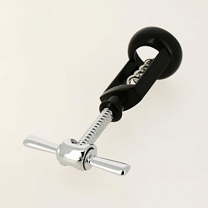 Штопор с держателем пробки 15см FACKELMANN металл/пластик 000000000001012369