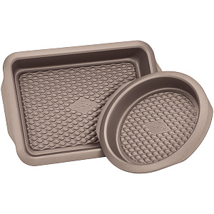 Набор форм для выпечки (прямоугольная 32x22см + круглая 22см) POLARIS Harmony-3222SET углеродистая сталь 015438 000000000001202727