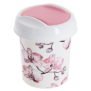 Контейнер для мусора Орхидеи Swip, 1л 000000000001154009