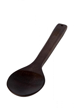 Ложка сервировочная 6,5x0,4x30см DE'NASTIA коричневый акация 000000000001216981