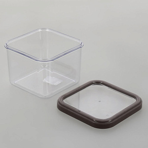 БАНКА ДЛЯ СЫПУЧИХ ПРОДУКТОВ 0,6л CUBBO LIGHT, ПЛАСТИК, 4326616 000000000001199633