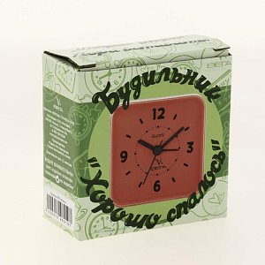 Будильник "Хорошо спалось" 6632 зеленый 000000000001187327
