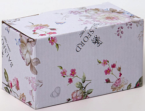 Набор для специй 2шт BALSFORD Стефания (солонка/перечница) подарочная упаковка фарфор 000000000001203918