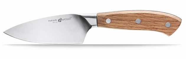 Нож кухонный APOLLO "Relicto". Изготовлен из: лезвие -нержавеющая сталь 3Cr14SS,рукоятка - древесина дуба. Длина лезвия 11 см. RLC-0 000000000001190000
