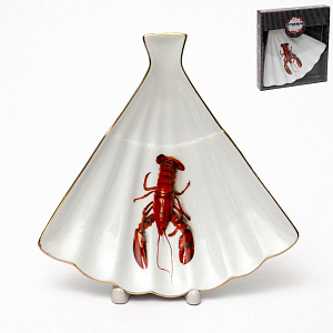 Икорница 20,5х21х3см GUTERWAHL Party Time Рак речной фарфор 000000000001197791