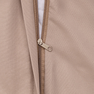 Наволочки 50x70см 2шт DE'NASTIA геометрия велюр светло-коричневый полиэстер 000000000001203754