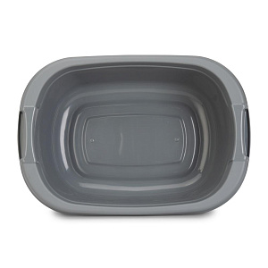 Таз 15л овальный в ассортименте полиэтилен 000000000001226276