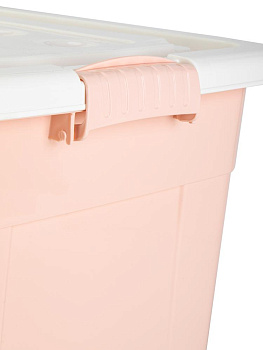 Контейнер для хранения 75л с крышкой ЦВЕТНОЙ в ассортименте полипропилен 000000000001227843