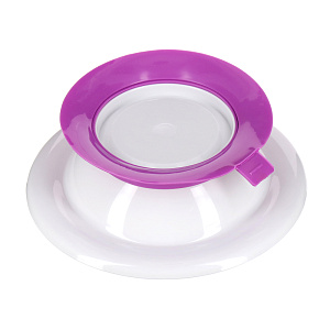 Тарелка на присоске Весёлые животные Lubby, от 6 месяцев 000000000001135480