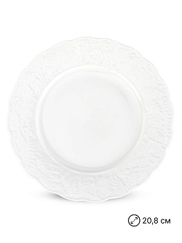Тарелка десертная 20,8см Barocco фарфор 000000000001230125