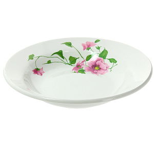 Глубокая тарелка Клематис Кубаньфарфор, 20 см 000000000001005831
