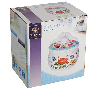 ЦВЕТОЧ ПОЭМ Солонка 11х8.5х13см 0660112 000000000001115817