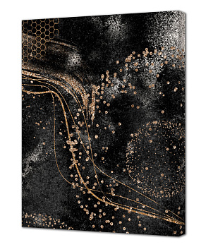 Картина на холсте (канвас) 40х50см Космос 000000000001214939