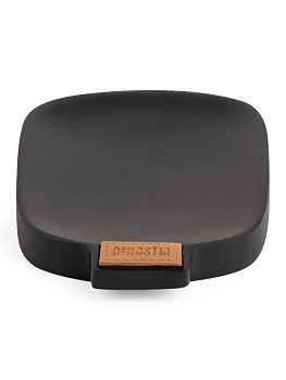 Мыльница DE'NASTIA Джинсовая коллекция черный полирезина 000000000001214352