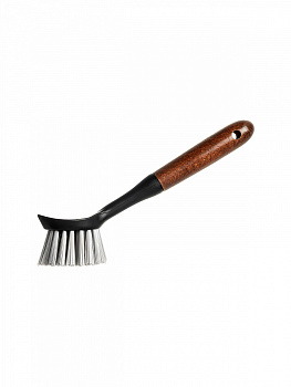 Щётка для мытья посуды 23х4,5см DE'NASTIA Dark wood бук/ПП/ПЭТ L000045 000000000001226881