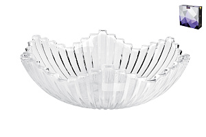 Ваза сервировочная D 29см горный хрусталь стекло,DSP2026-12A 000000000001193572