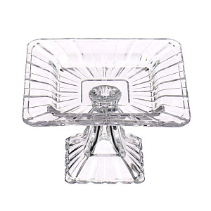 Квадратное блюдо на ножке Стип Кат Soga, 16 см 000000000001127616