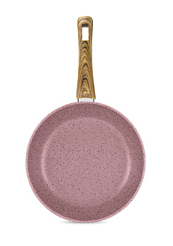 Сковорода 24см НЕВА МЕТАЛЛ ПОСУДА Tesoro Molise Induction розовый алюминий 000000000001221903