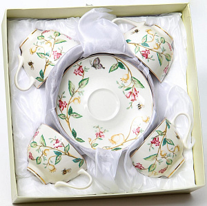 Набор чайный 8 предметов (чашка 230мл-4шт/блюдце-4шт) BALSFORD Грисоль подарочная упаковка фарфор 000000000001200569