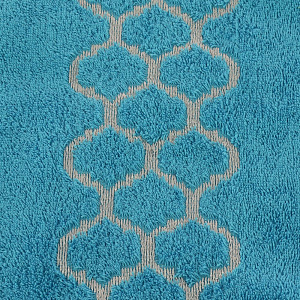 Пол-це 70х130 Дрезден Бирюз,хл100%,пл450 000000000001188144