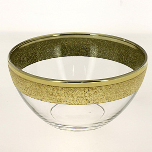 Набор салатников 2шт 16см ПРОМСИЗ Золотой карат стекло 000000000001190677